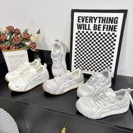 2026春季新款软底百搭气质透气时尚休闲女鞋阿甘鞋冷粘工艺310-2