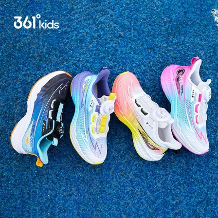 361°kids【闪羚】体考体测跑步鞋夏季男女童透气运动网面减震运动鞋