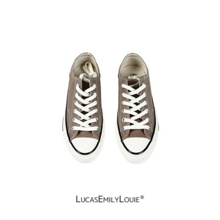 LUCASEMILYLOUIE 复古百搭经典低帮休闲板鞋帆布鞋240065