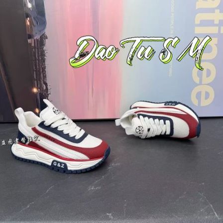 新款百搭潮流爆款加大码男士时尚个性休闲户外运动阿甘网面板鞋