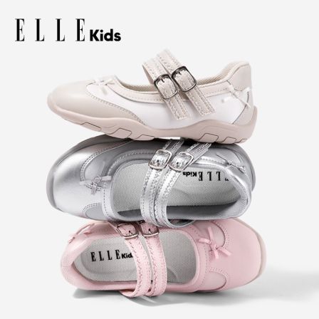 ELLEkids童鞋女童玛丽珍鞋2026春夏新款运动风浅口单鞋洋气公主鞋