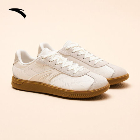 小香风-TT鞋安踏板鞋2026年春新款防滑耐磨女休闲鞋薄底低帮滑板鞋