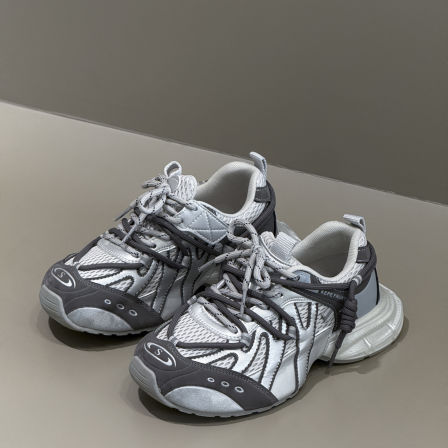 略略童品男童运动鞋春夏老爹鞋子2026新款儿童鞋子洋派潮