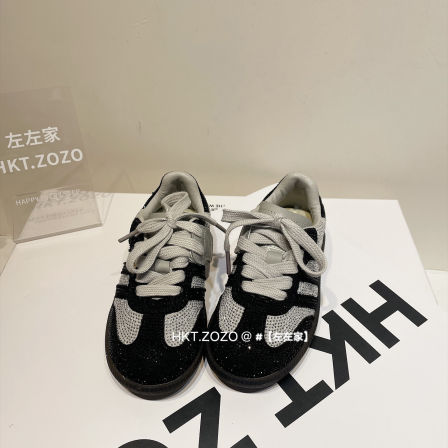 左左家儿童运动鞋潮牌春秋经典款时尚男女学生韩版爆闪潮牌板鞋