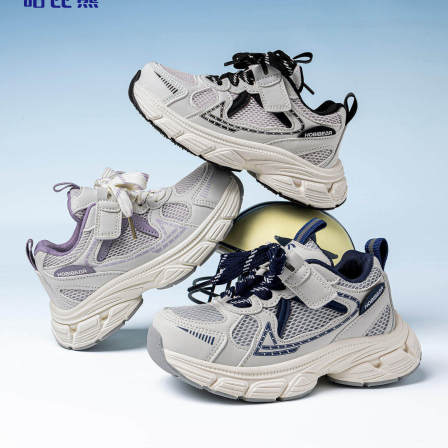 【烈儿童贝直播间】哈比熊儿童运动鞋2026春季网面透气休闲跑步鞋