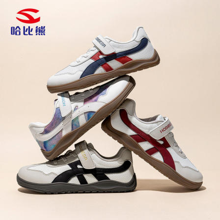 【烈儿宝贝直播间】哈比熊儿童德训鞋2026春夏防滑舒适宽楦赤足鞋