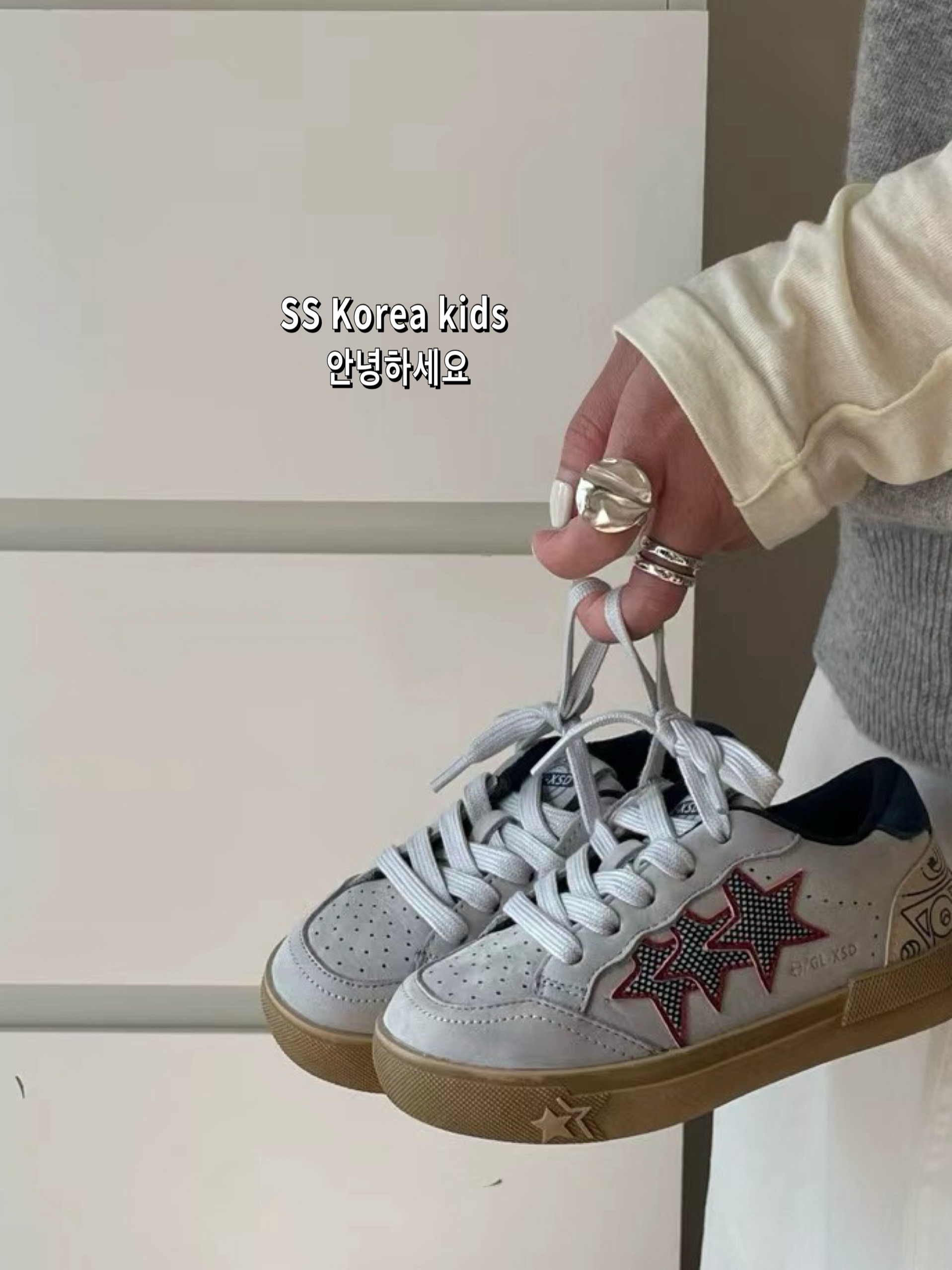 品牌专柜实体韩货男孩脏脏鞋2026新款洋派儿童春夏男童板鞋女童潮主图