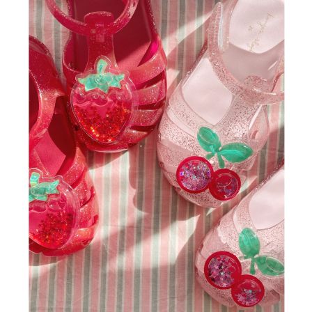 奶爸家！Konges SS26新款女童可爱樱桃草莓包头凉鞋 沙滩果冻鞋