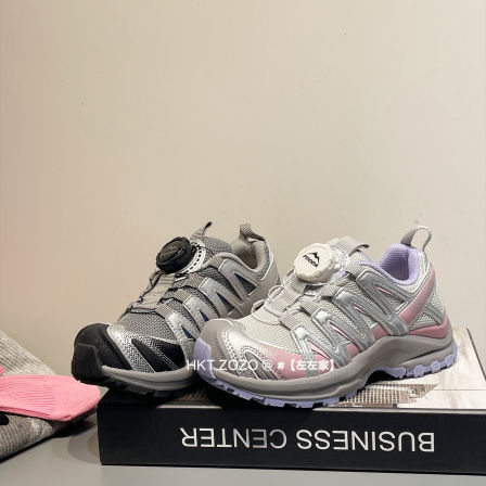 左左家HKTZOZO儿童休闲鞋旋转扣透气男女学生防滑轻便户外运动鞋