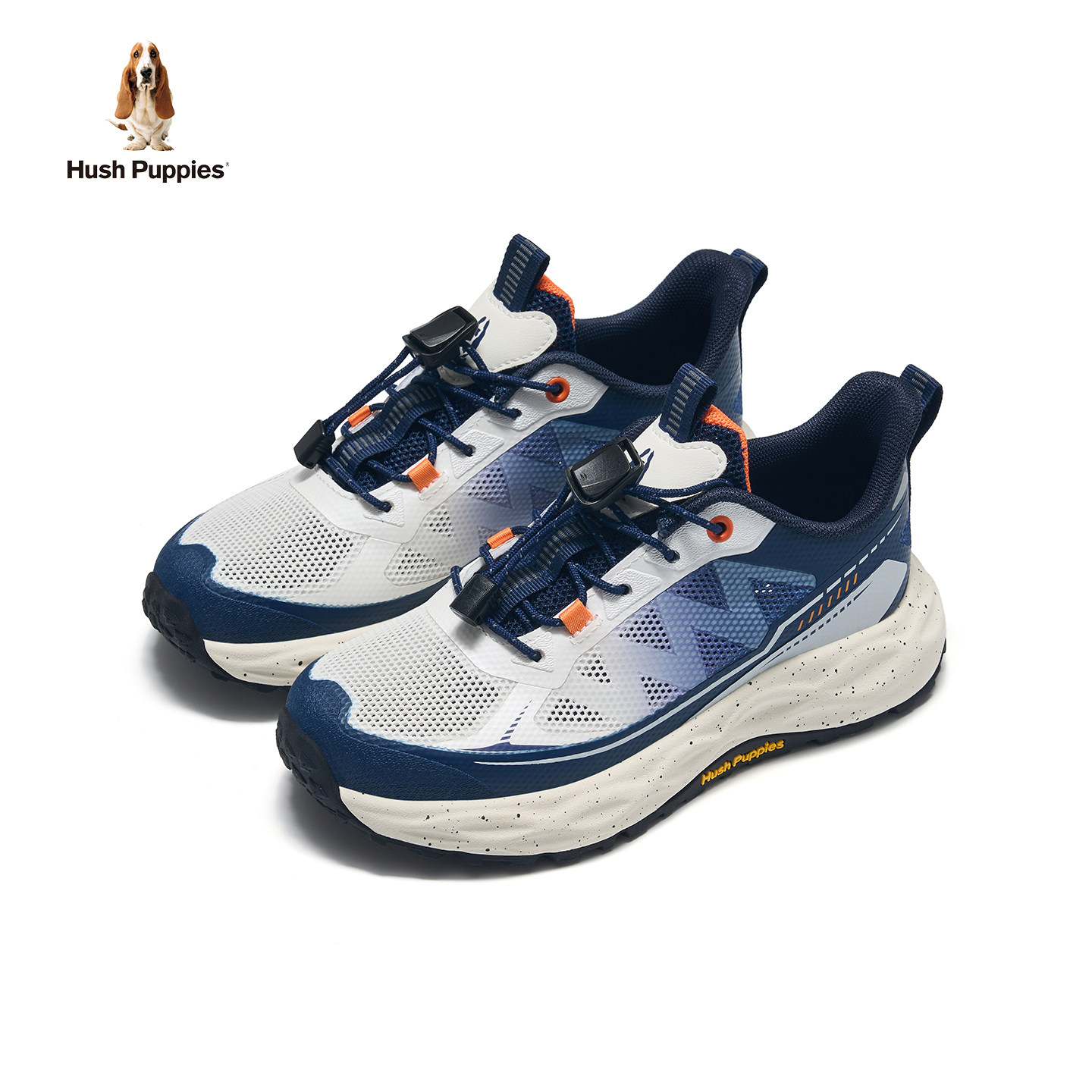 【跃核】暇步士童鞋男童运动鞋夏季新款网面透气海军蓝户外凉鞋子主图