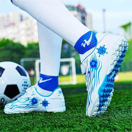 2026新男童足球鞋2026新款儿童防滑碎钉鞋中大童训练比赛长钉鞋