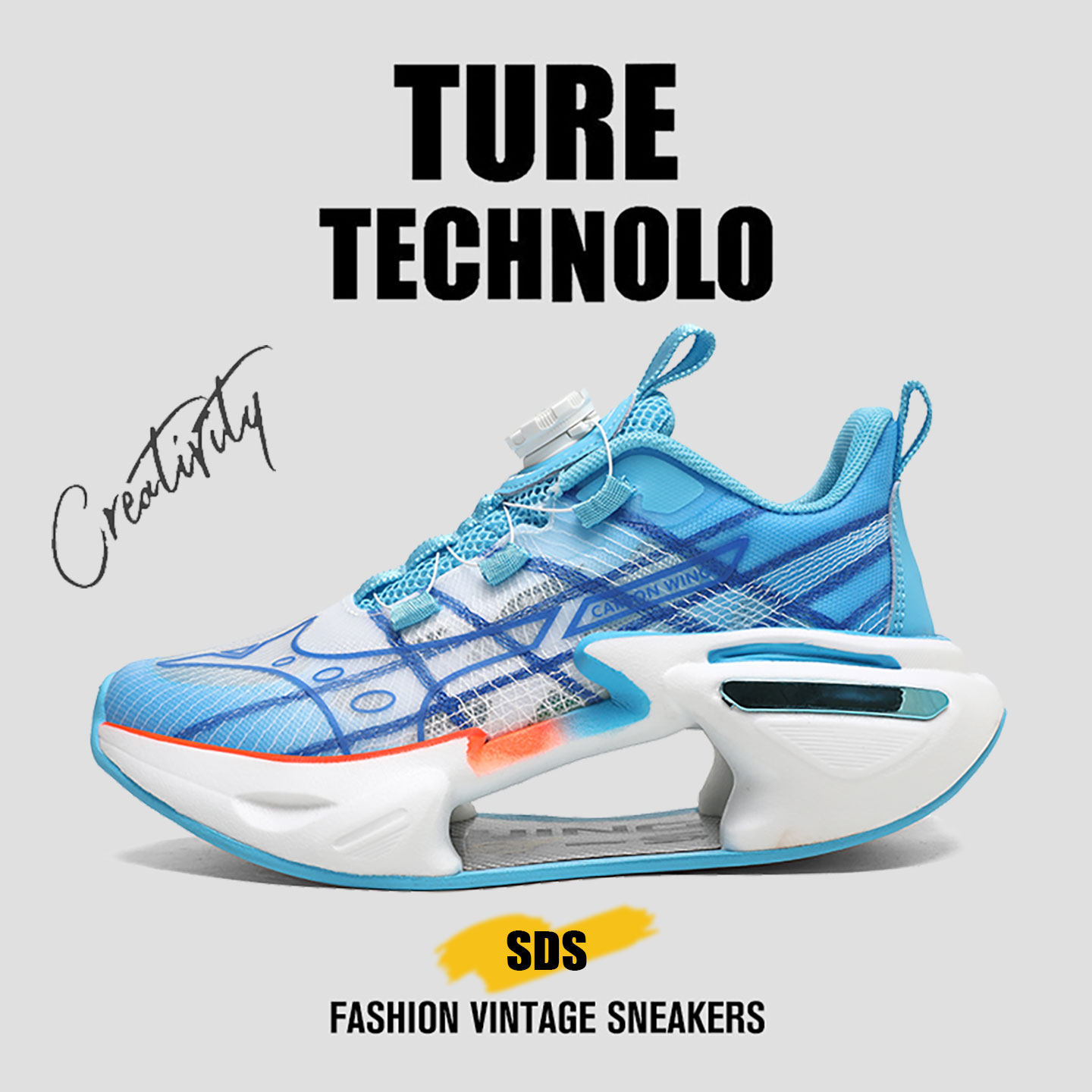 男孩鞋子夏季单网透气青少年男鞋超轻专业减震男童不系带运动跑鞋主图