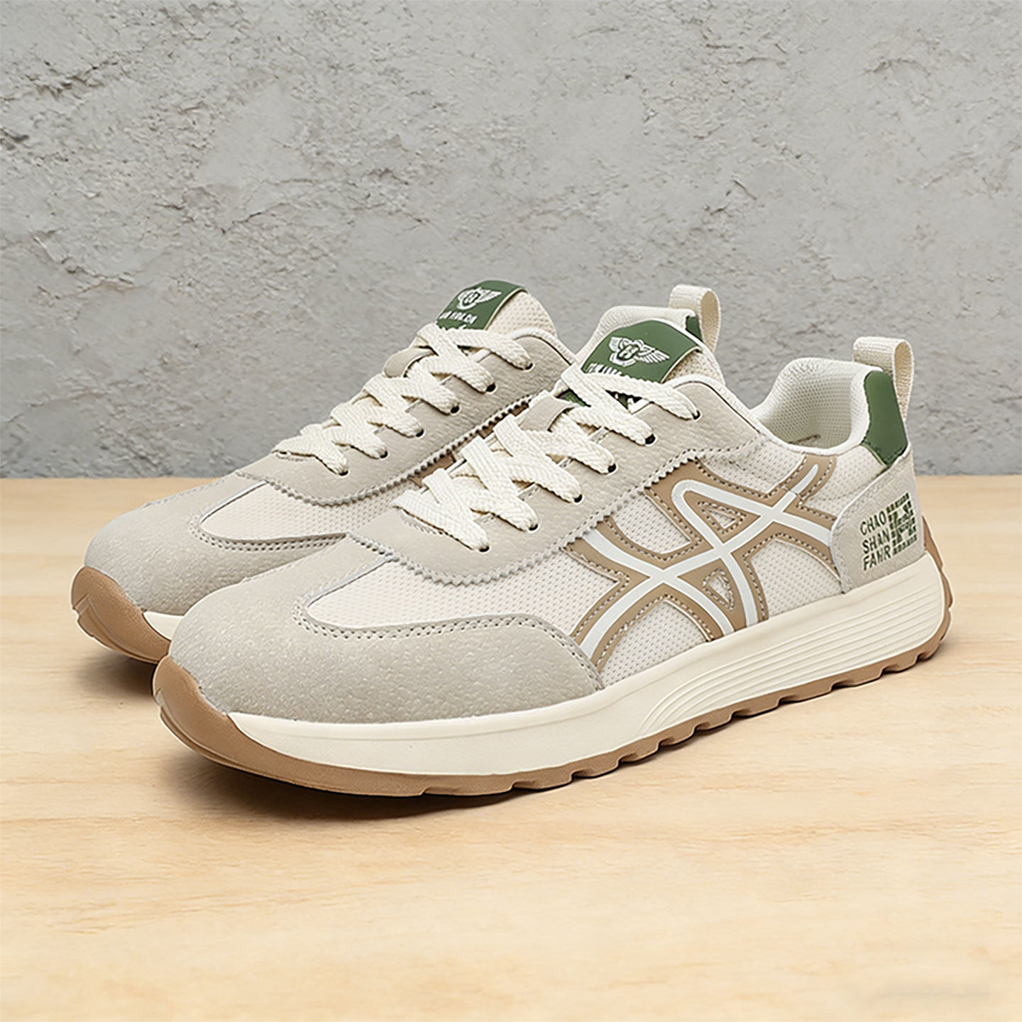 男款鞋子夏天不闷脚透气男士板鞋薄款网面运动休闲防滑软底阿甘鞋主图