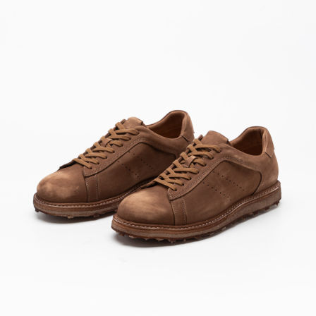 TBOF【夯货】水洗牛皮 固特异 工装德比皮鞋手工擦色复古做旧板鞋