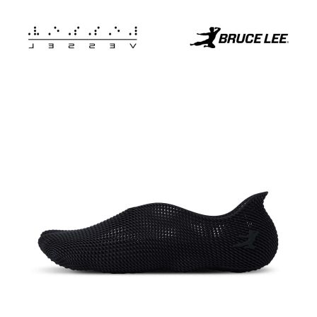 xVESSEL 李小龙联名功夫赤足低帮鞋创意鞋黑色男女同款