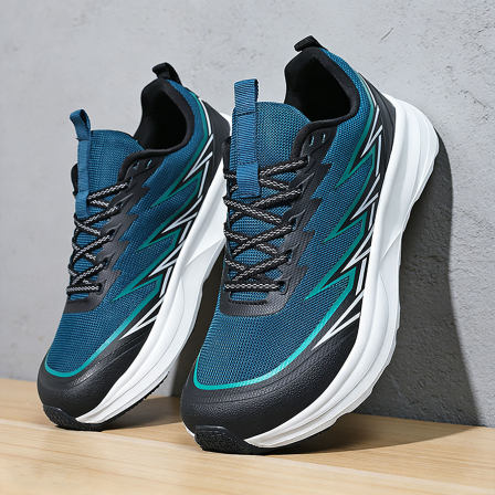 大尺码男鞋48宽头不挤脚的运动鞋网面透气男士户外休闲耐磨越野跑鞋