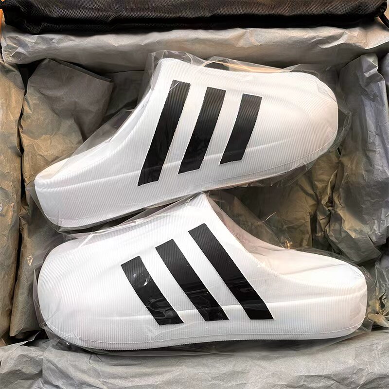 经典贝壳头拖鞋男女款2026夏季新款百搭防滑外穿沙滩包头拖鞋潮鞋主图