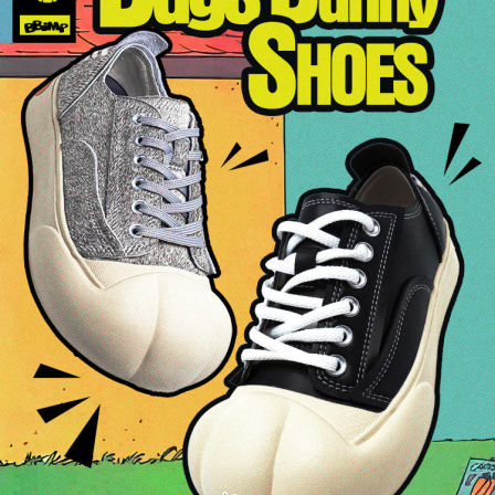 BBIMP 兔爪鞋大头鞋2026年新款男女同款国潮百搭休闲黑色帆布鞋子