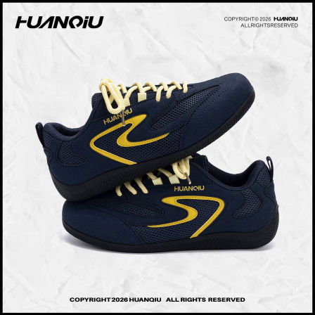 环球网面透气德训鞋男春夏季2026新款爆款百搭休闲赛车鞋厚底板鞋