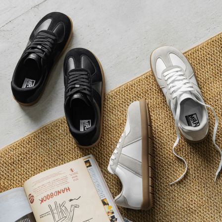 【蜜蜂欢乐社】MRA宽头德训鞋男款2026通勤百搭板鞋