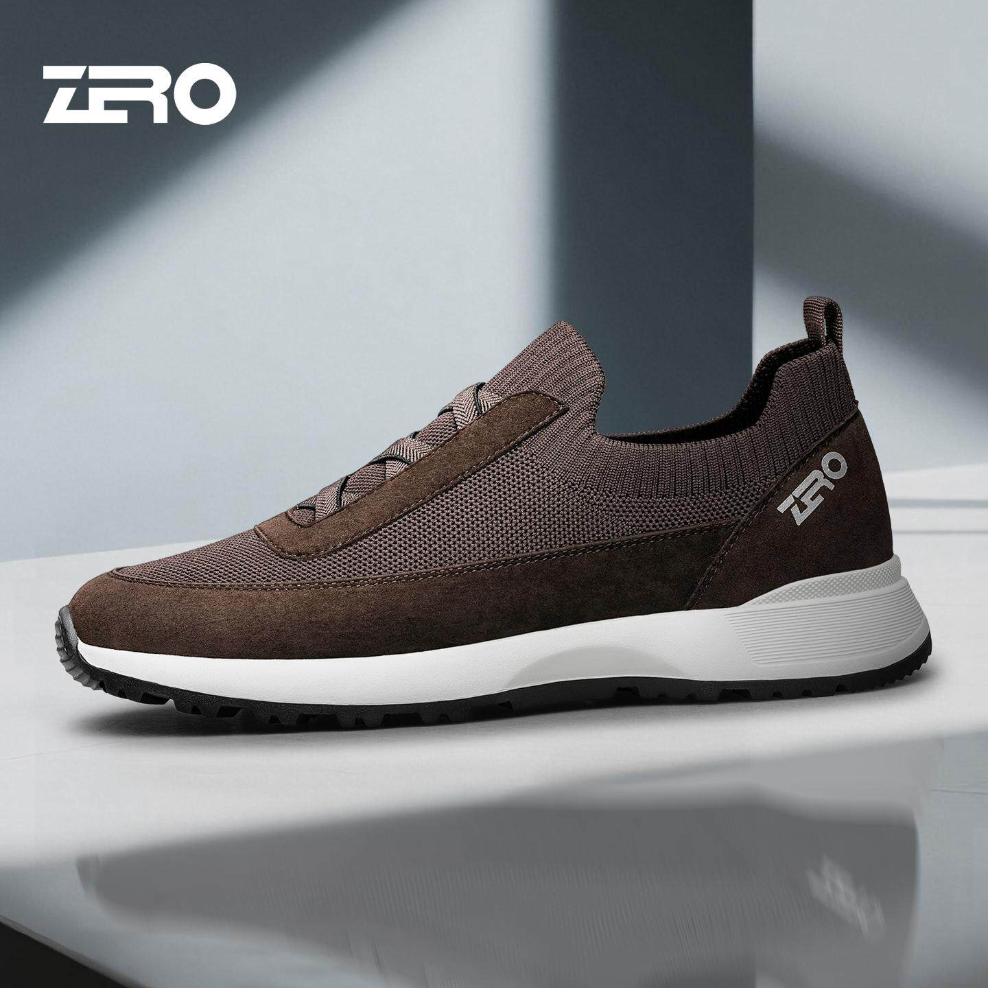 「一体飞织工艺」ZRO零度男鞋2026运动休闲鞋薄款网面夏季透气鞋主图