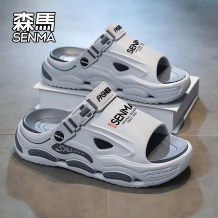 森马凉鞋男士2026新款夏季外穿防滑运动拖鞋厚底增高休闲沙滩凉拖