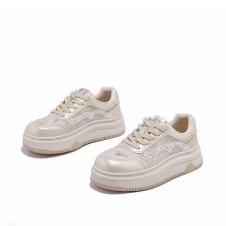 【压轴鞋】一年断底质保！百搭潮鞋增高5CM休闲鞋小白鞋LY