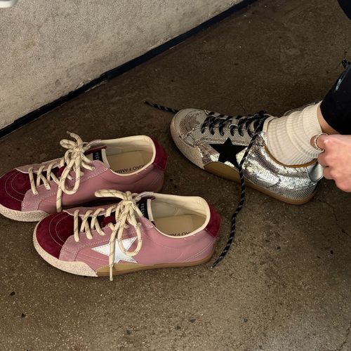 小发喵「 星芒璀璨复古腔调｜亮片奢尚潮流休闲鞋」999主图