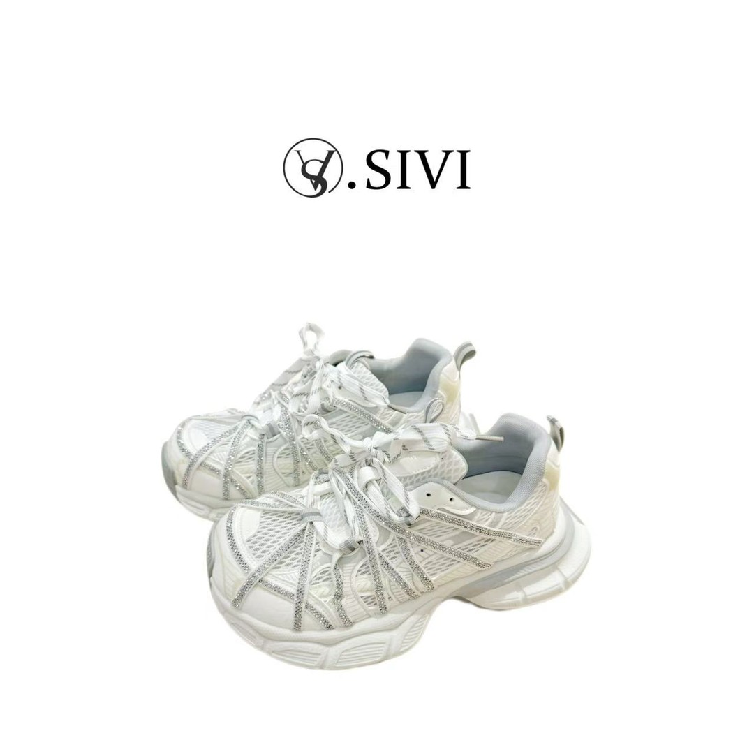 【熙薇品牌】2026春季新款休闲百搭运动老爹鞋M2607主图