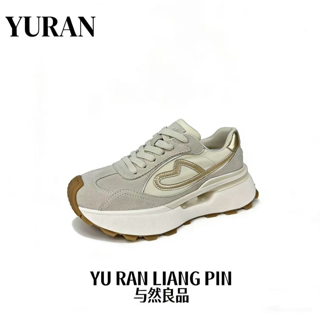 【与然良品】62518爆款百搭时尚低帮五代{暴走}休闲鞋主图