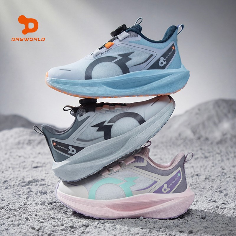 DRYWORLD童鞋【驭风3.0】春季新款男童透气网面运动鞋防滑耐磨女孩 主图