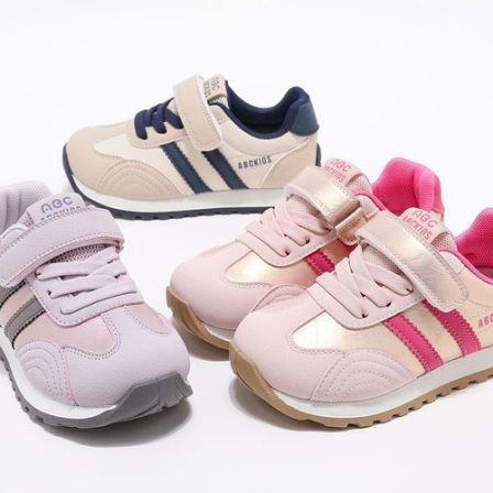 【小菲特专属】春季阿甘鞋魔术贴软底男童女童休闲运动鞋61046ZA