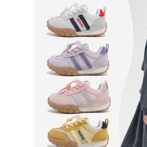 【小菲特专属】儿童运动鞋软底网面防滑男女童百搭休闲鞋61075ZA主图