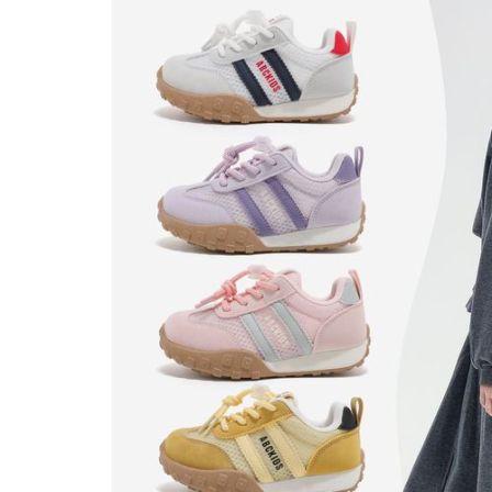 【小菲特专属】儿童运动鞋软底网面防滑男女童百搭休闲鞋61075ZA