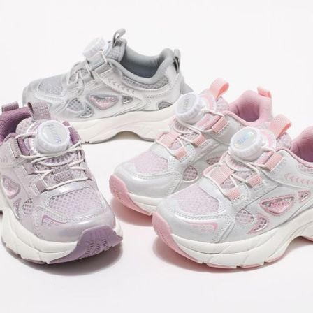 【小菲特专属】新款防滑透气软底网面儿童老爹鞋潮53504ZA