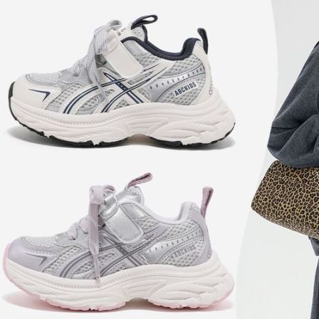 【小菲特专属】春季魔术贴时尚男女童透气防滑老爹运动鞋61005ZA