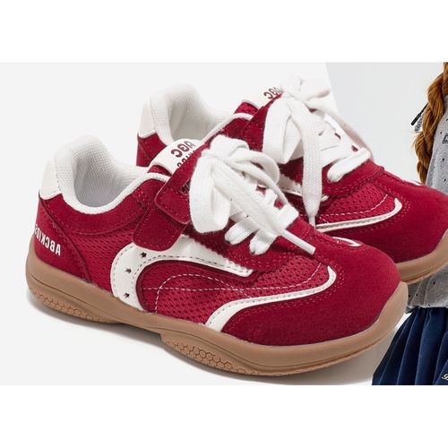 【小菲特专属】儿童春季新款男女童网面透气软底防滑休闲鞋61074ZA主图