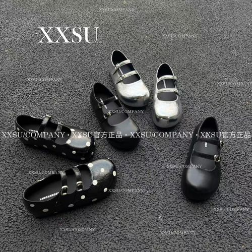 小小苏跟高5.5cm丨高级感英伦风圆头平底女士百搭休闲;FCX57145主图