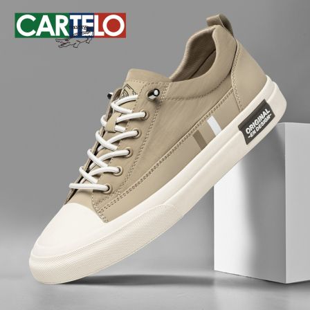 【清凉冰丝】卡帝乐鳄鱼男鞋2026春夏新款开车鞋休闲透气帆布鞋男款