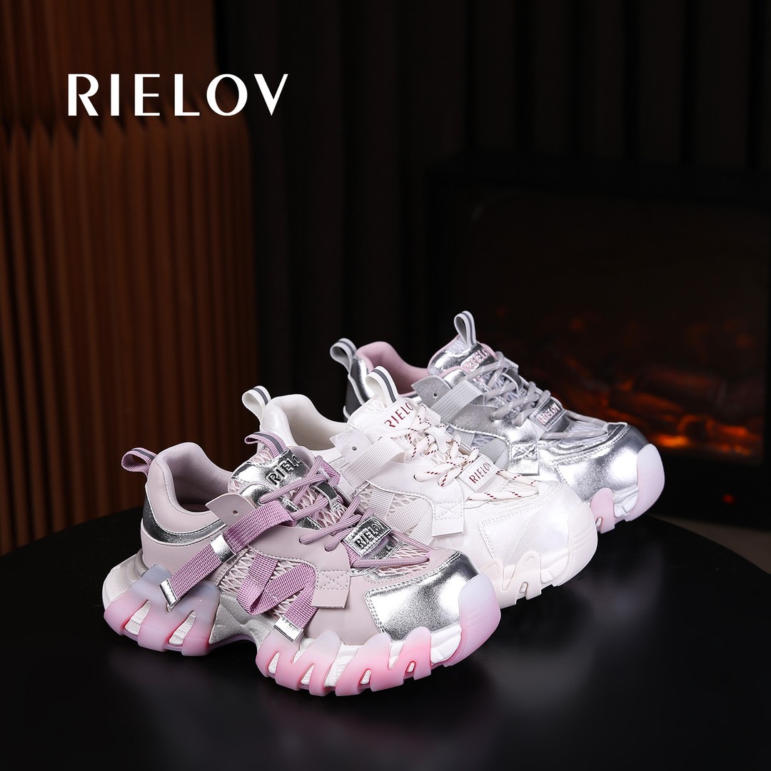 【RIELOV●次元】增高6cm时尚潮流百搭女士休闲鞋319-6主图