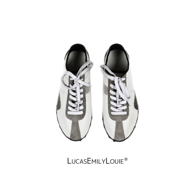 LucasEmilyLouie薄底低帮网面赛车鞋休闲运动单鞋260045主图
