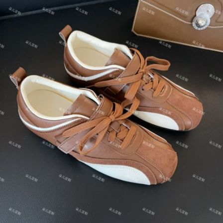 朵儿定制 时尚新款系带休闲德训鞋 MF33