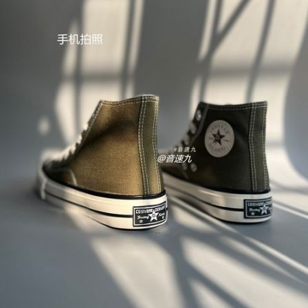 匡鞋子高帮1970s帆布鞋男款低帮经典男女同款运动情侣板鞋潮鞋