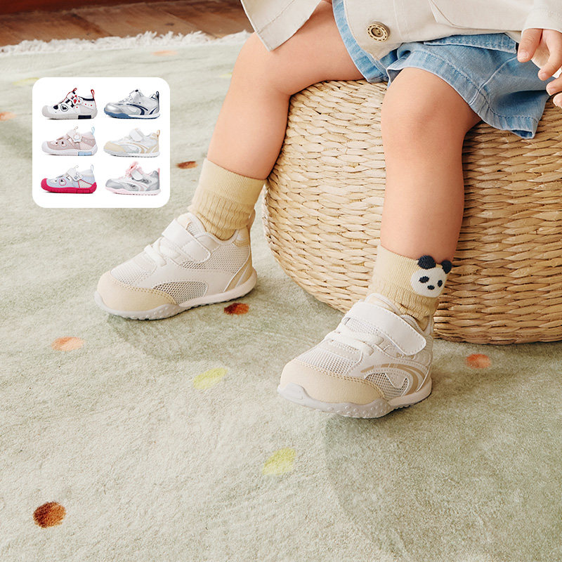 Dr.Kong江博士童鞋春夏薄底赤足镂空透气宝宝男女婴儿步前鞋软底主图