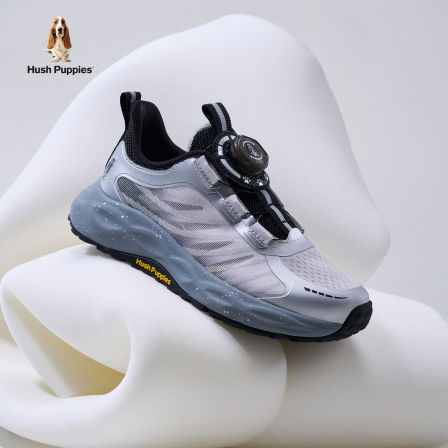 【稳核】暇步士童鞋男童鞋子网面透气太空银旋钮扣旅游凉鞋跑步鞋