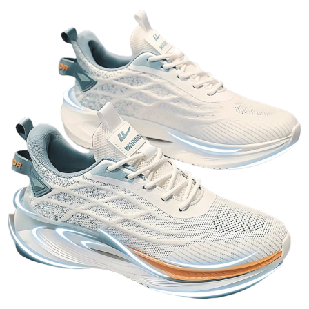 回力男鞋夏季透气飞织网面运动休闲鞋软底防滑轻便跑步潮鞋老爹鞋