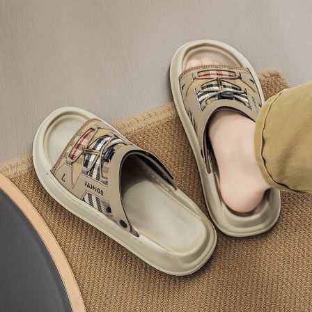 拖鞋男夏季潮牌外穿防滑耐磨户外软底运动休闲男士高级感沙滩凉鞋