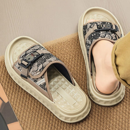 越南拖鞋男夏季外穿运动防滑防臭软底青少年外出耐磨涉水沙滩凉鞋