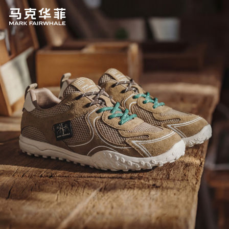 马克华菲网面鞋男款夏季透气2026新款软底轻便德训鞋男鞋子休闲鞋