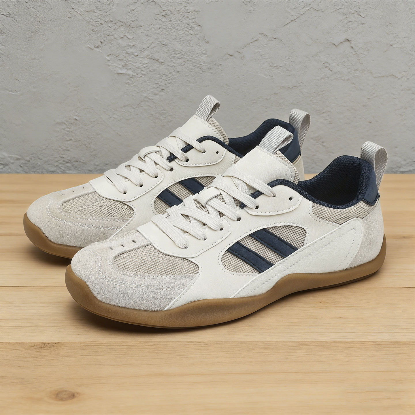 男生鞋子夏季网面透气休闲德训鞋男款百搭轻便耐磨牛筋底赛车鞋男主图